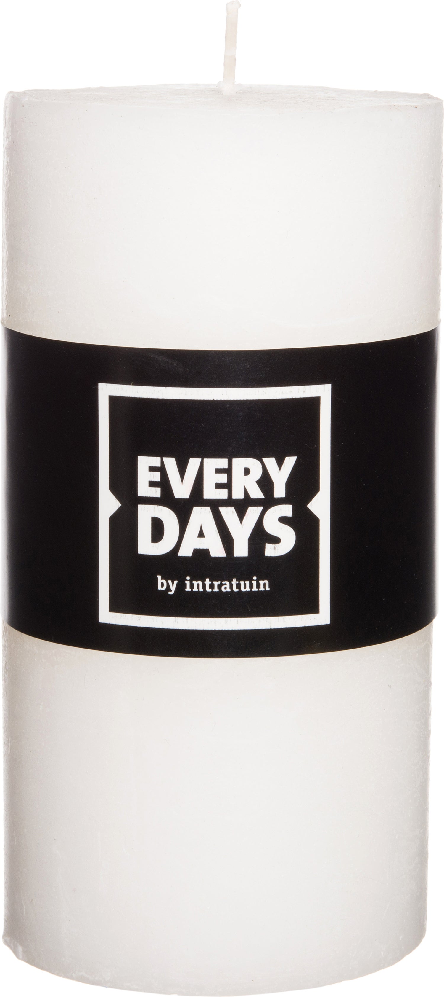 Everydays stompkaars Rustiek wit 52 uur D 7 H 13 cm