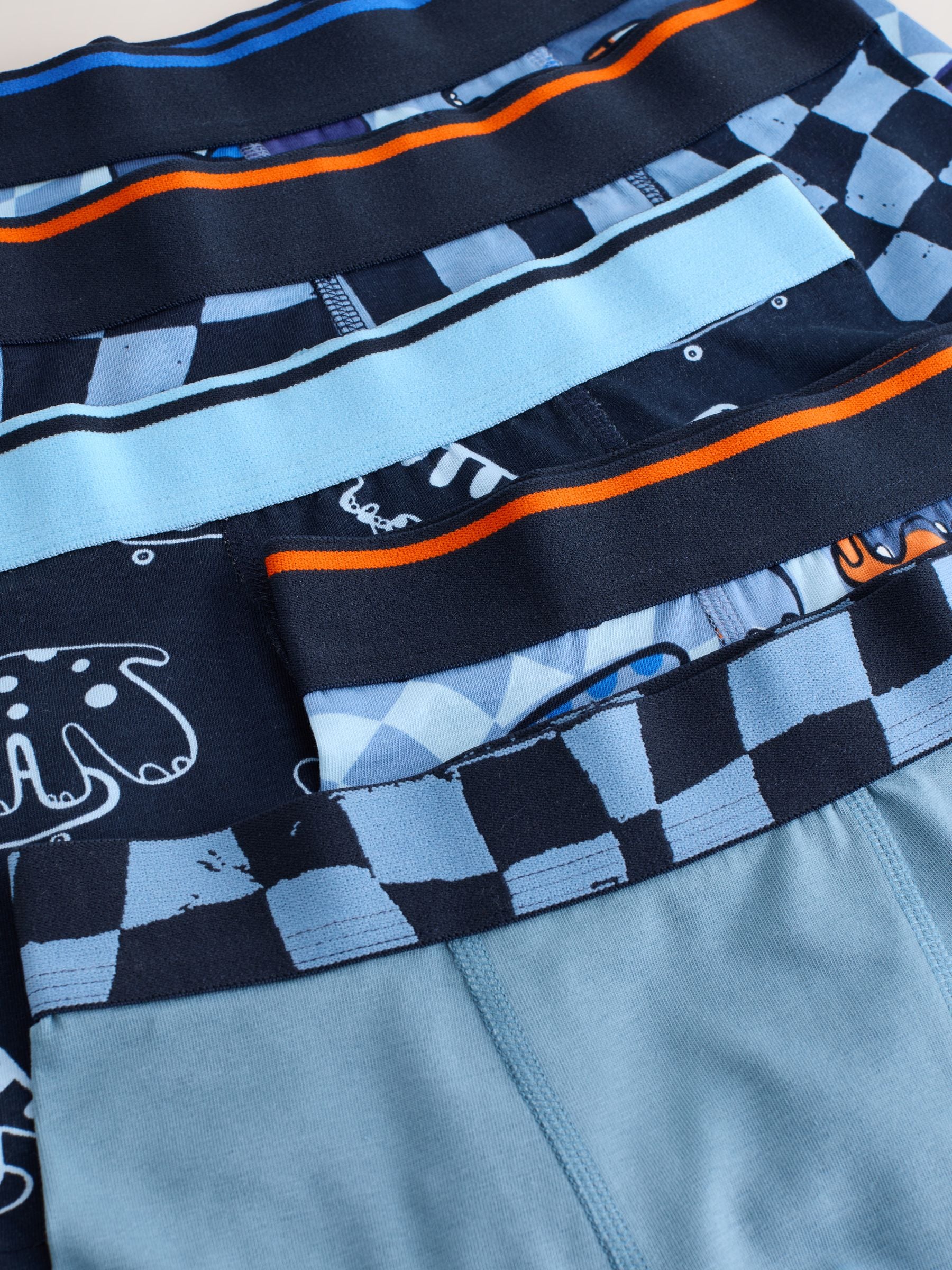 Dino Checkerboard - Verpakking van 5 trunks met motief (1,5-16jr)