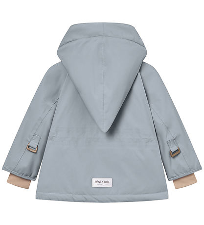 Mini A Ture Vinterjakke - Wang Fleece - Citadel Blue