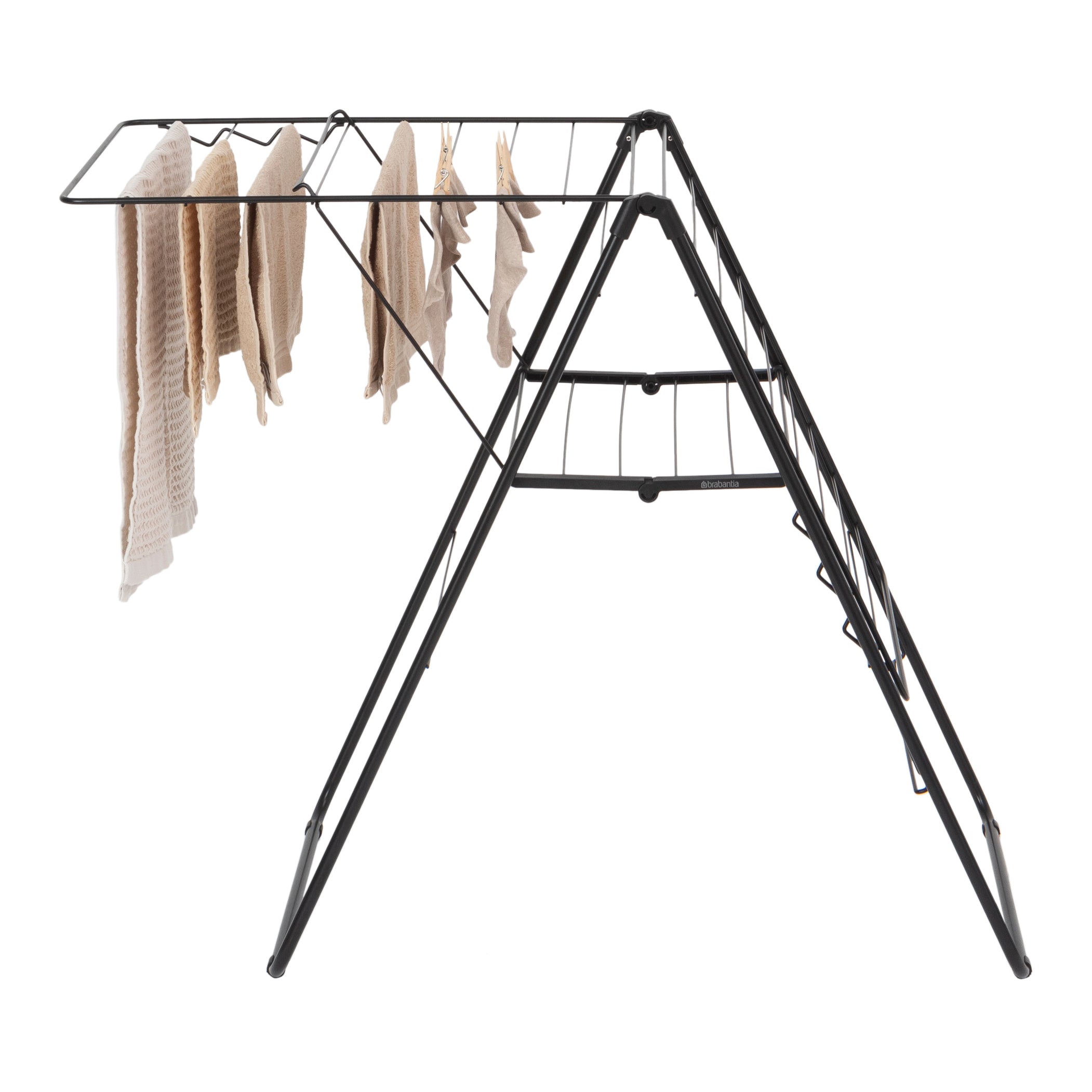 Brabantia HangOn Droogrek 20 Meter - Matt Black
