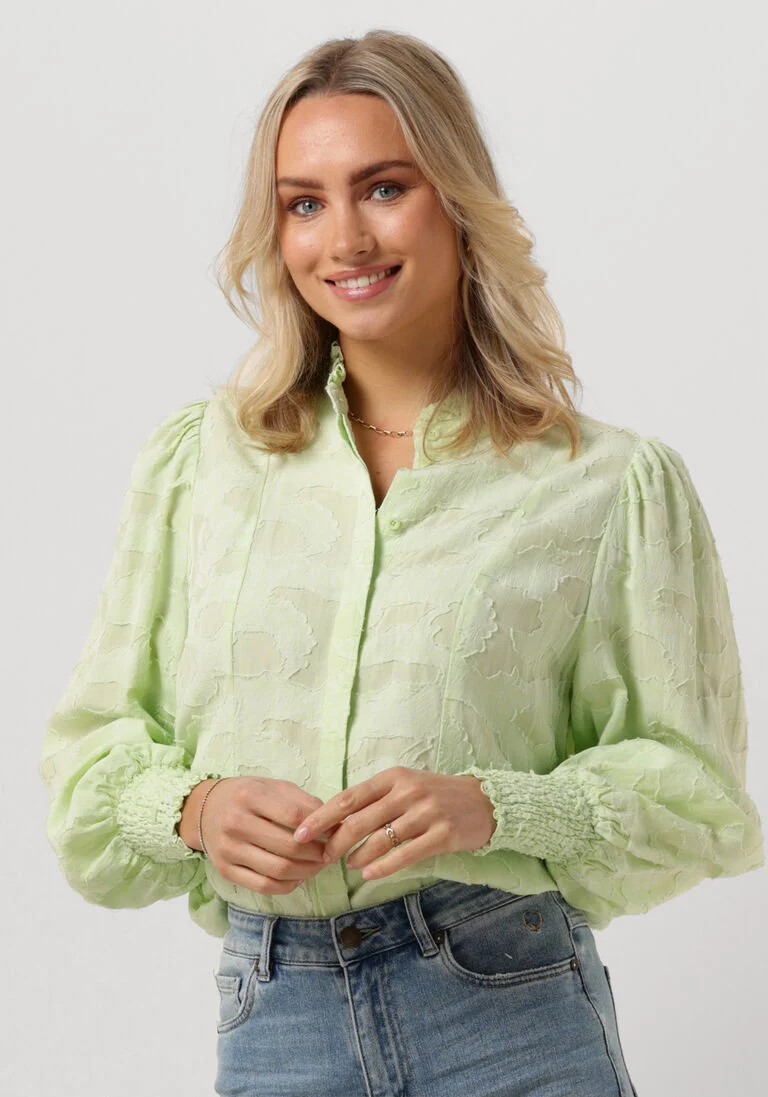 CIRCLE OF TRUST lime circle of trust blouse grace blouse