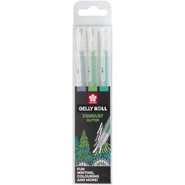 Stylo roller à encre gel Gelly Roll Stardust 'Forest'