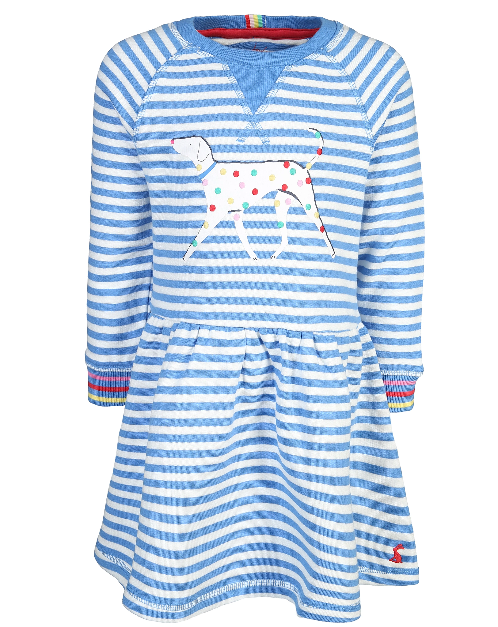 Sweatkleid DARLIA STRIPES in blau