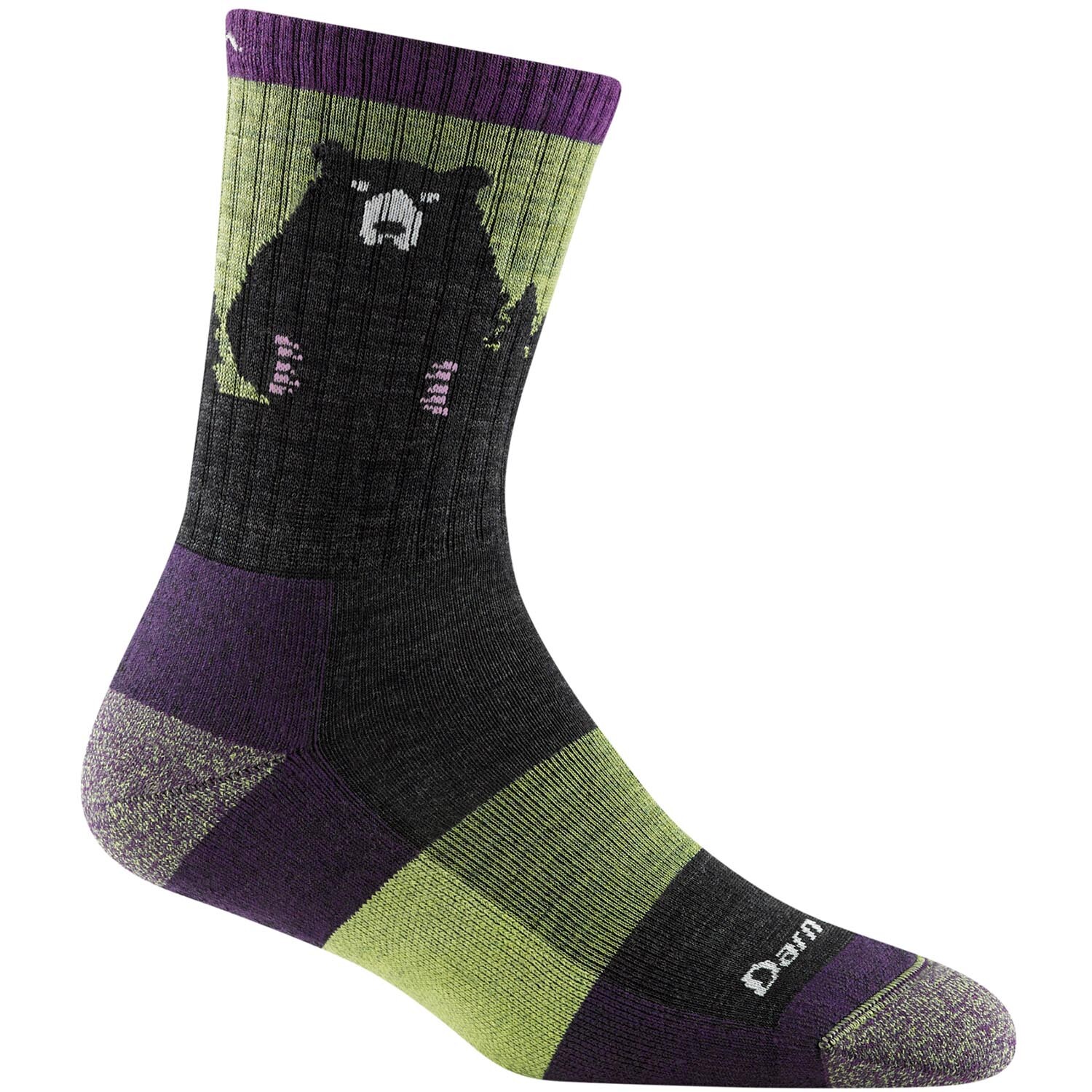 Darn Tough Womens Bear Town Micro Crew Light Cushion