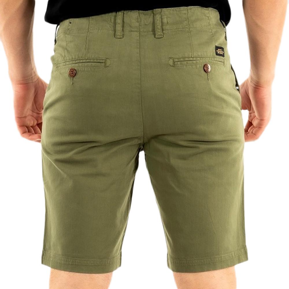 Superdry Short Kaki Homme Superdry Officer Chino