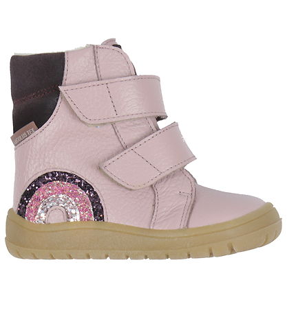 Angulus Winterstiefel - Tex - Mauve/Aubergine Mit Futter/Klettba