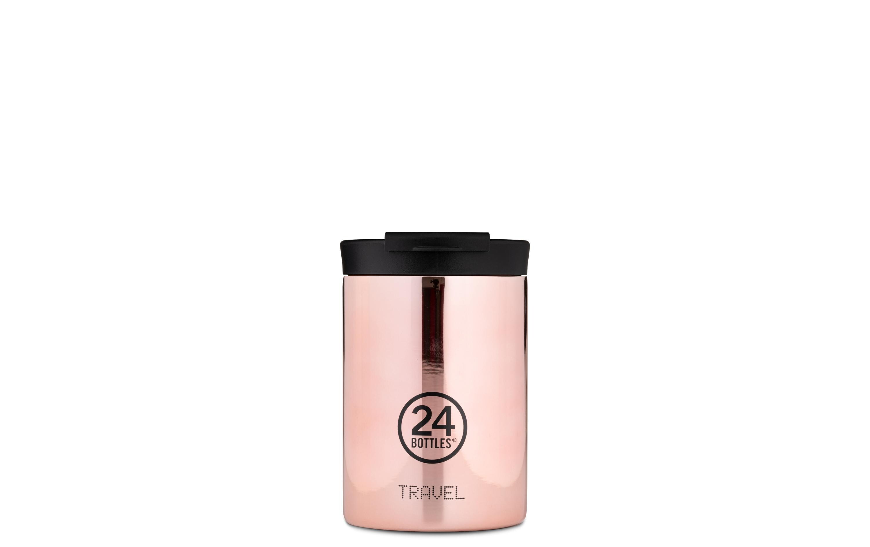 Thermobecher Travel Tumbler 350 ml, Rose GoldThermotasse mit doppelwandiger Edelstahlisolation
