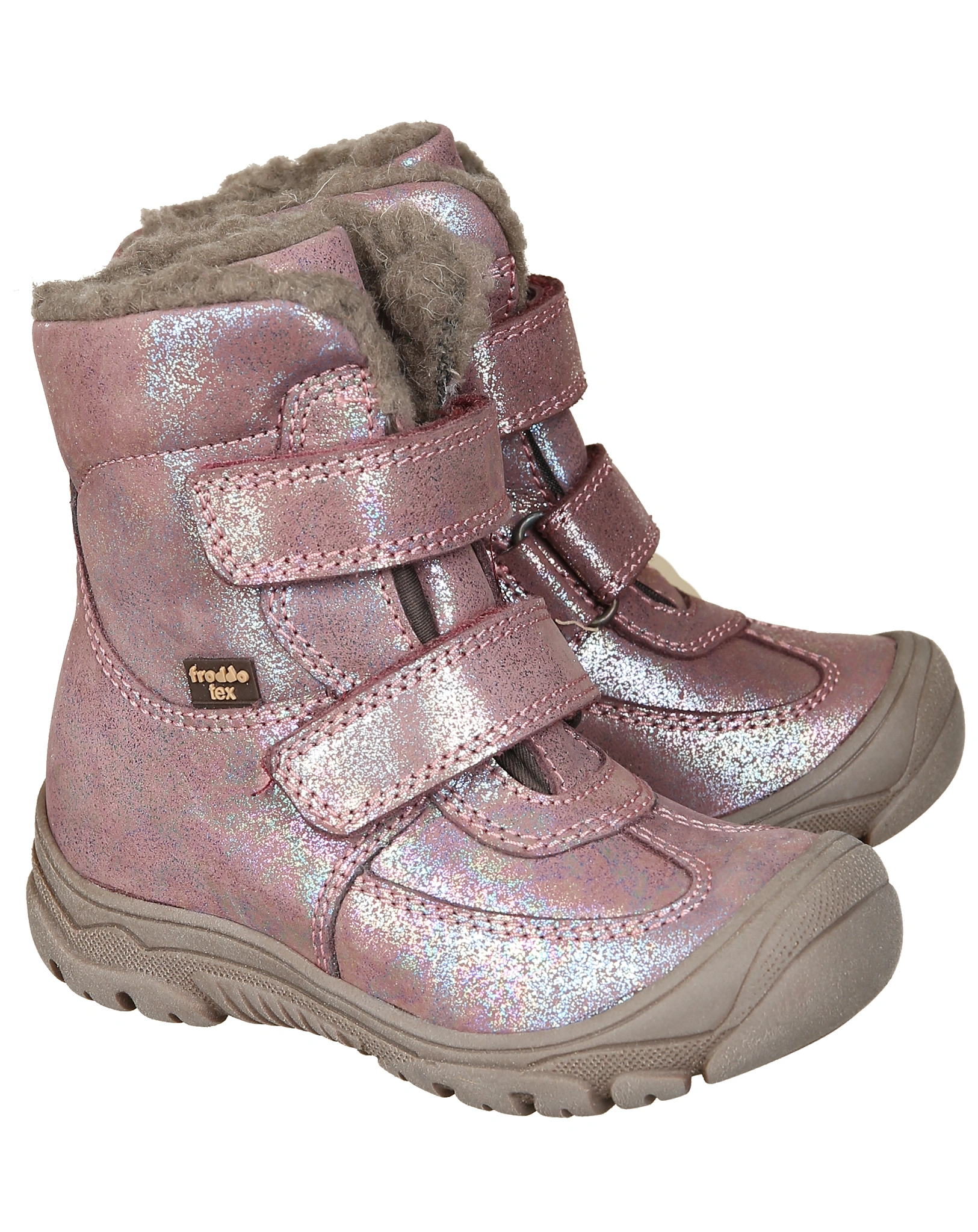 Klettboots LINZ WOOL TEX HIGH in pink shine