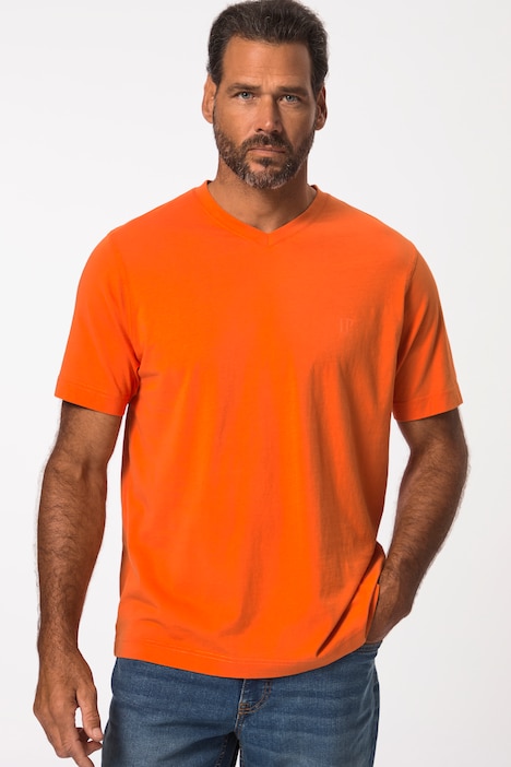 T-Shirts, Basic, 2er-Pack, V-Ausschnitt, Halbarm, bis 8 XL