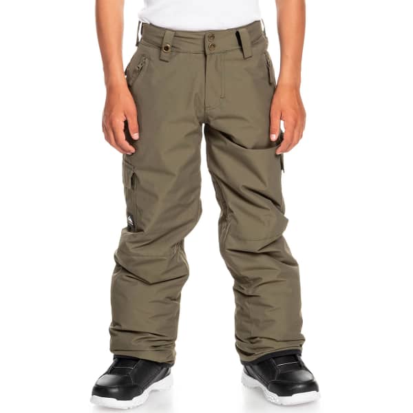Pantalon de ski QUIKSILVER PORTER YOUTH PT GRAPE LEAF