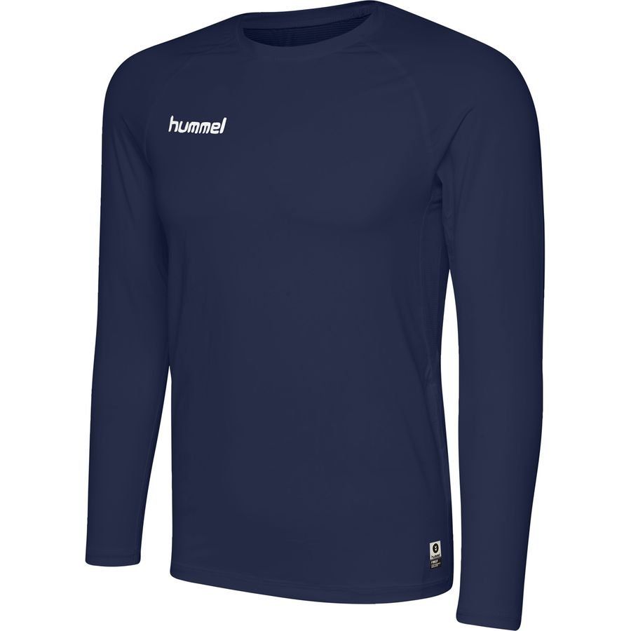 Hummel First Performance Baselayer Manches Longues - Bleu Marine