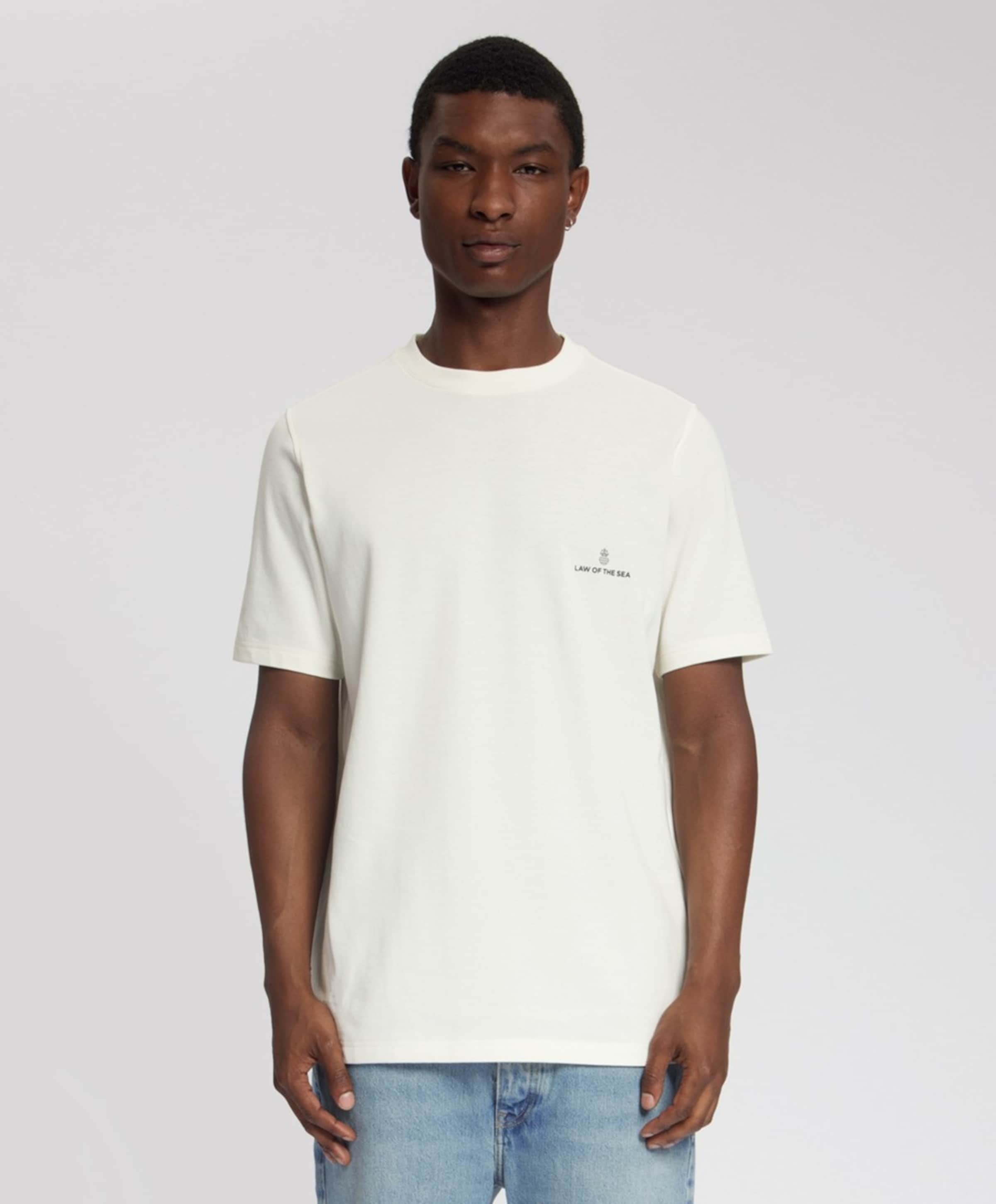 Law of the Sea Heren T-shirt wit