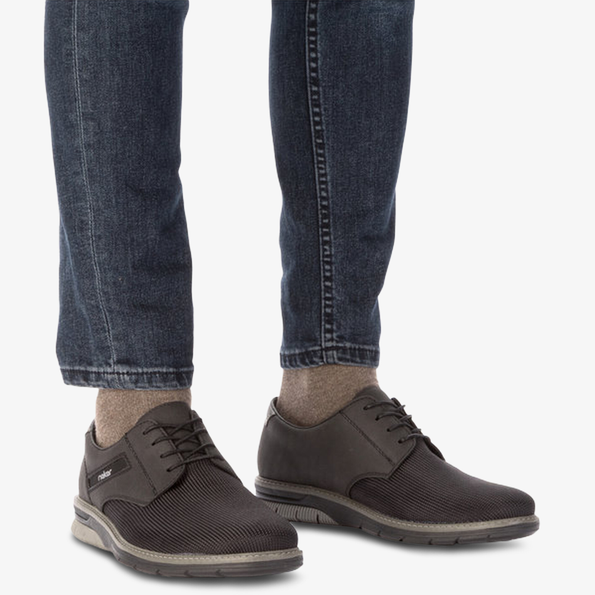 rieker Herren Schnürer schwarz - Bequem & Stilvoll | reno.de