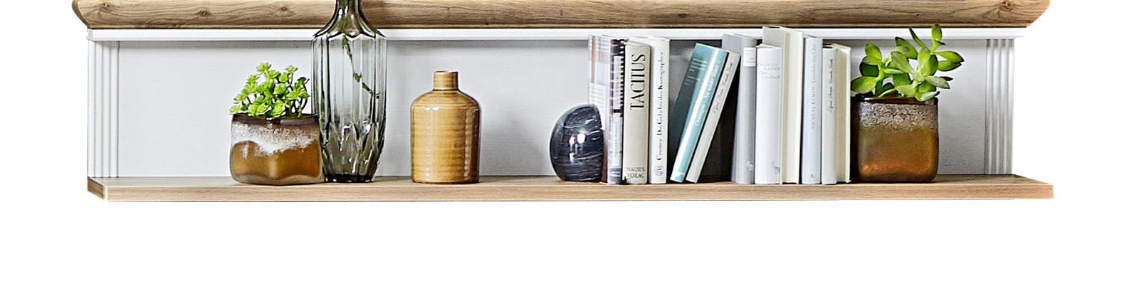 Wandboard Jasmin Pinie-Optik hell /Artisan Eiche-Optik 142 x 29 x 20 cm