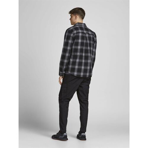 Jack & Jones - 12194240 JPSTACE JJDEX TAPERED-BLACK Negro