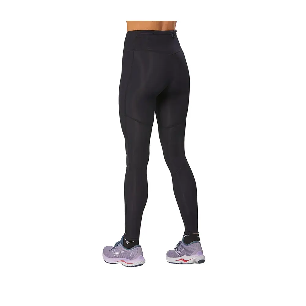 Mizuno Core Long Hardloopbroek Lang Zwart Dames