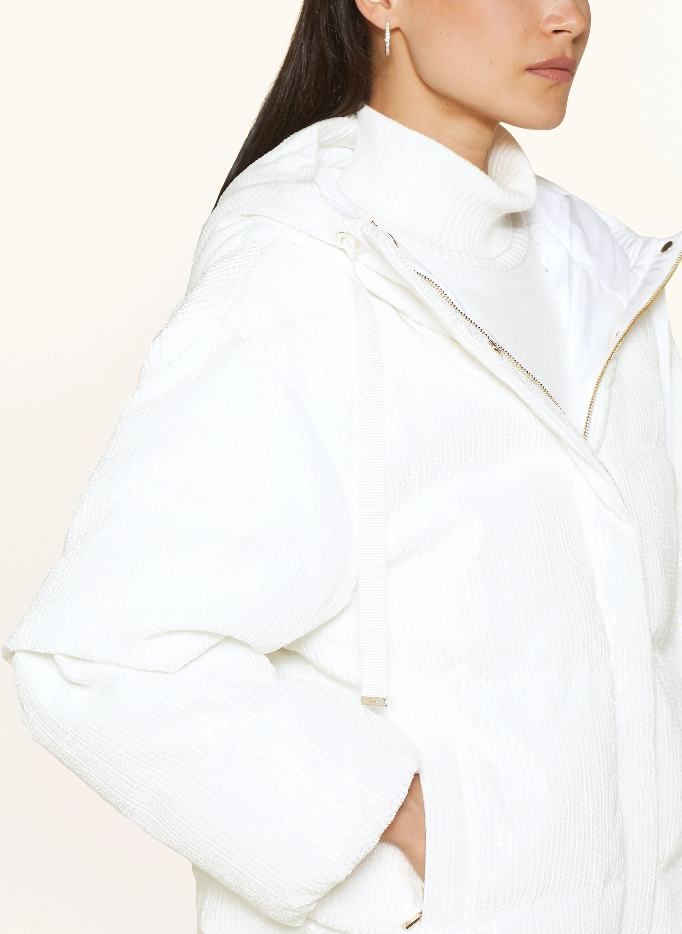RIANI Steppjacke mit Pailletten