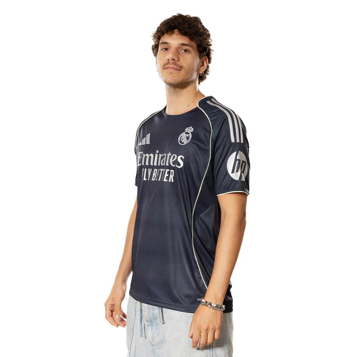 Camisola adidas Real Madrid Segundo Equipamento 2025-2026 Mbappé