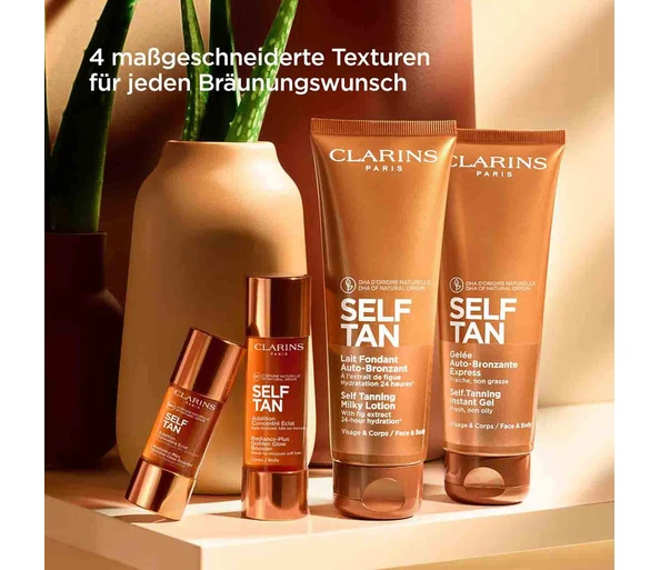 Clarins Self Tan Addition Concentré Éclat Visage