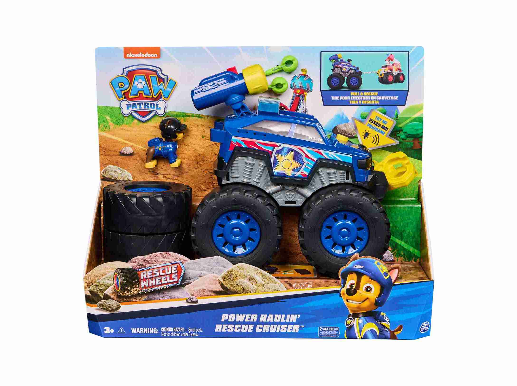 VEÍCULO CHASE PATRULHA PATA DELUXE RESCUE WHEELS