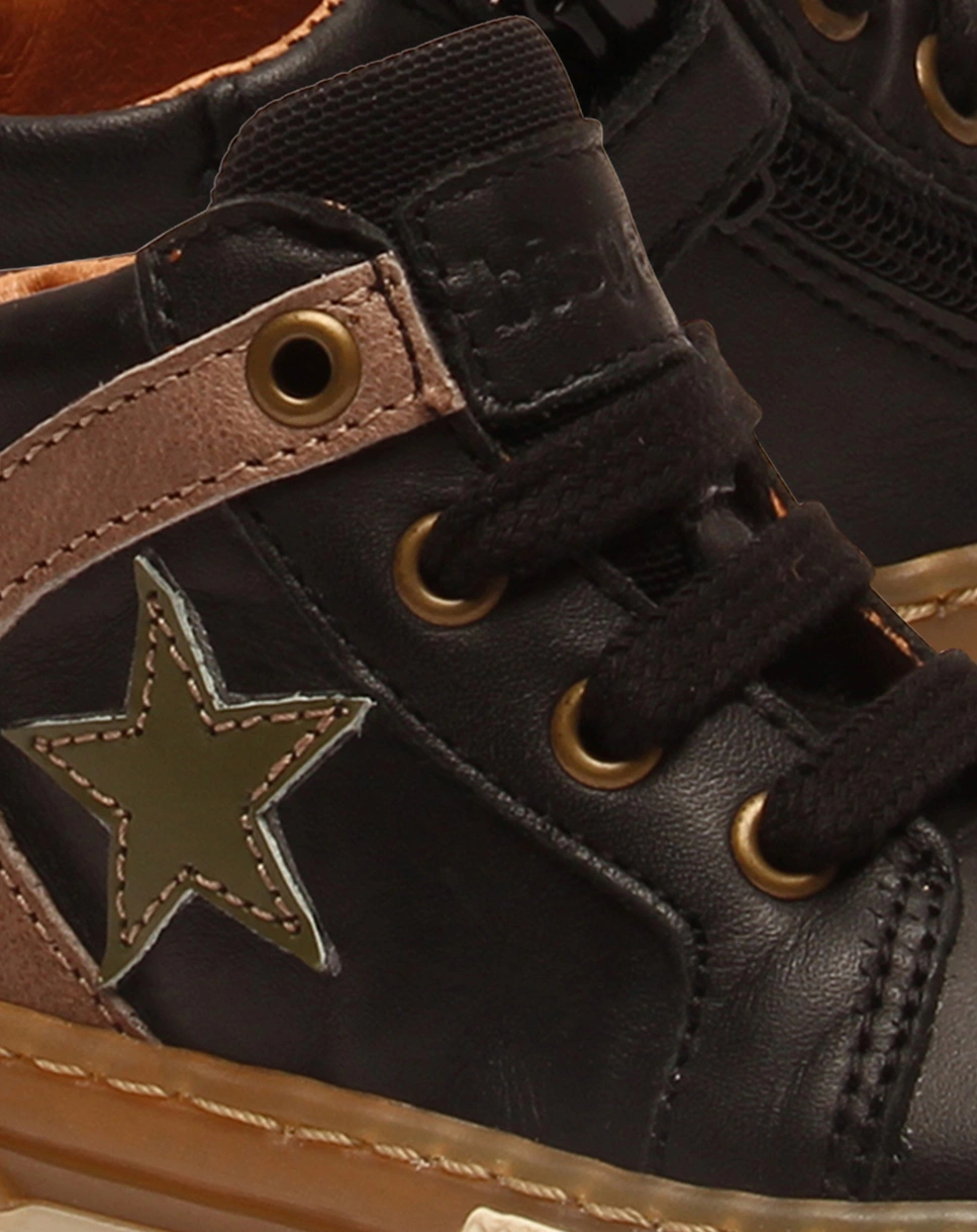 Sneaker halbhoch HOLGER in noir