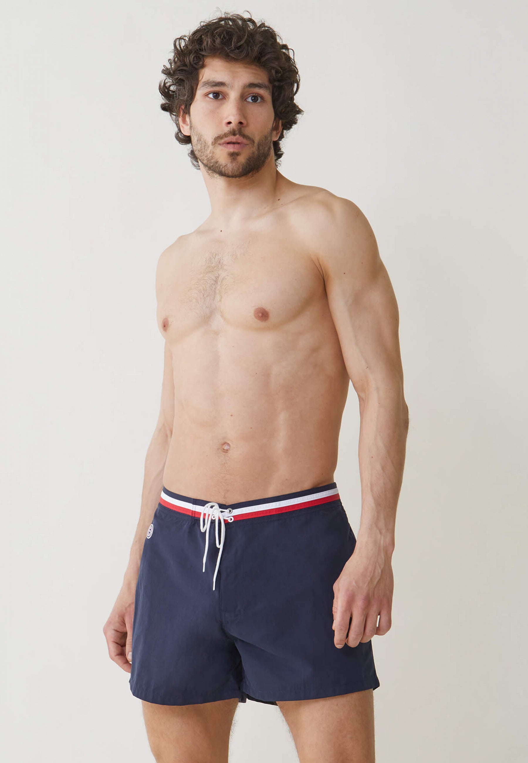 Short de bain court-Capitaine Marine