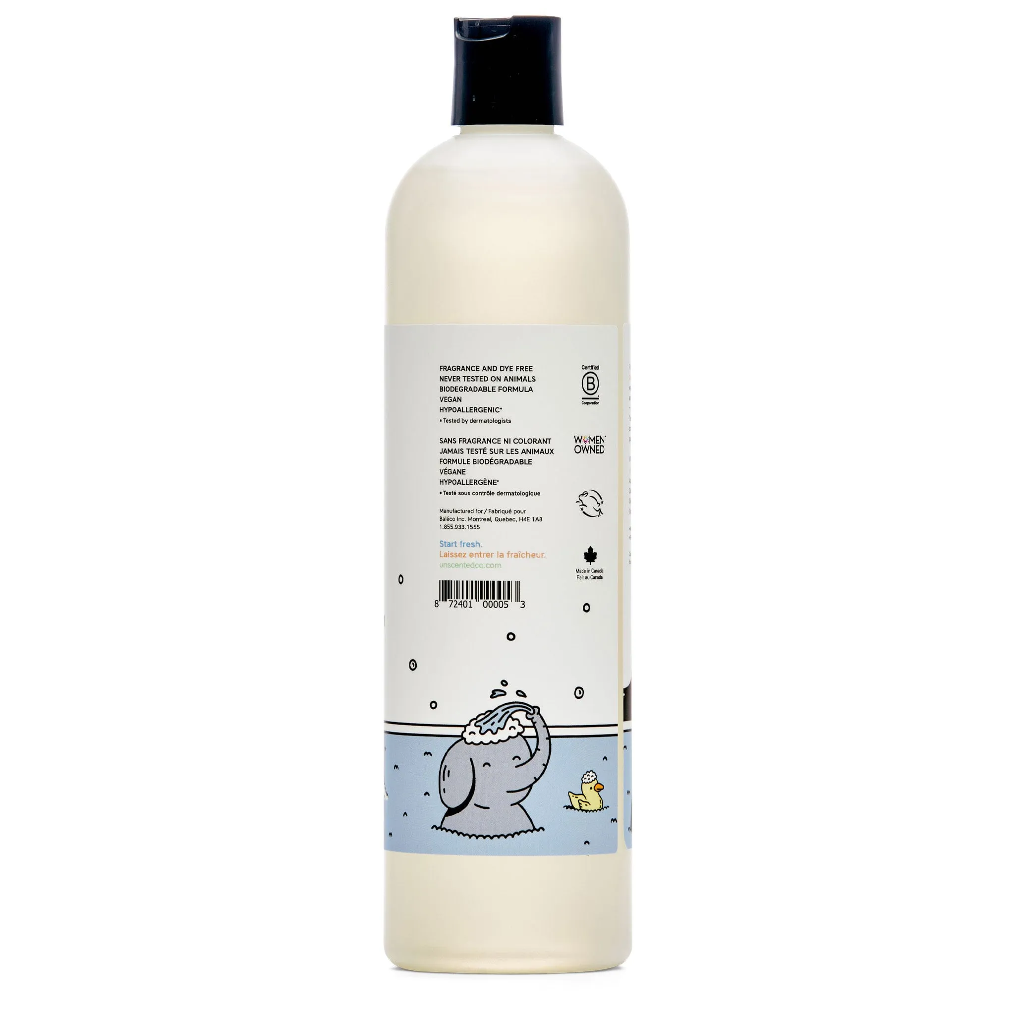 The Unscented Company Méga bain moussant