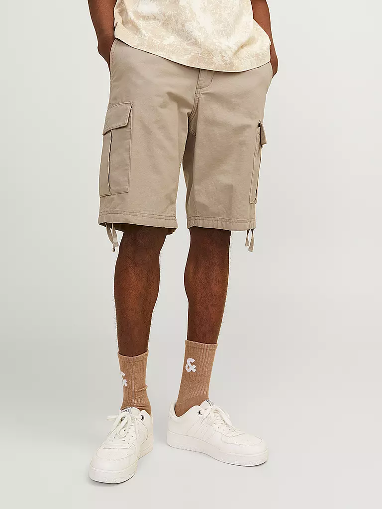 JACK & JONES Cargoshorts JPSTCOLE BARKLEY beige