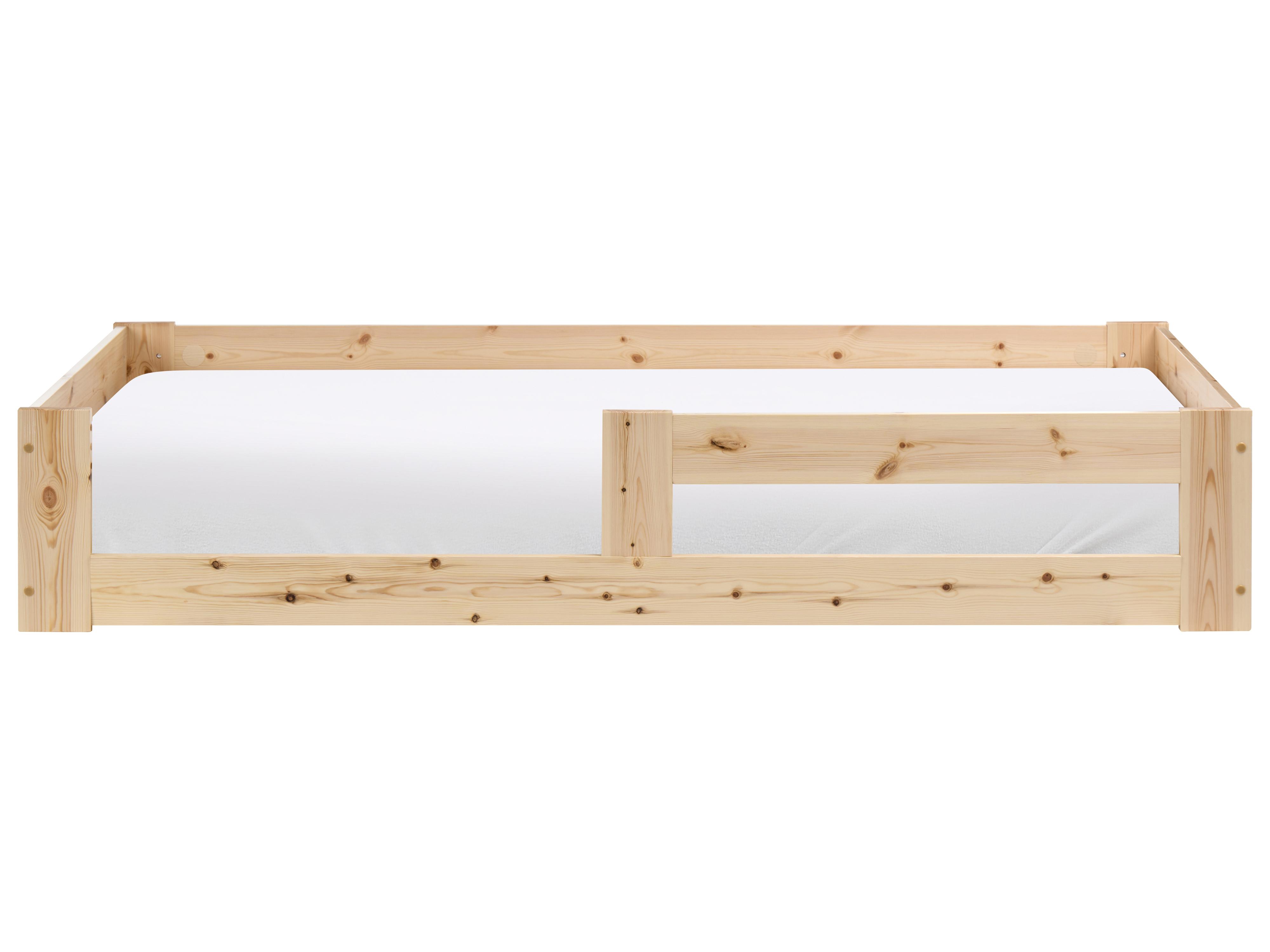Kinderbed Dennenhout PRIMELLES 90 x 200 cm Lichtbruin