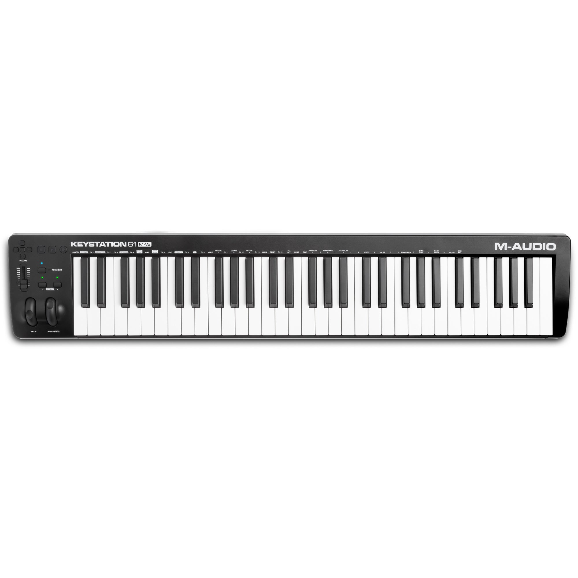 M-Audio Keystation 61 MK3 USB/MIDI keyboard 61 toetsen