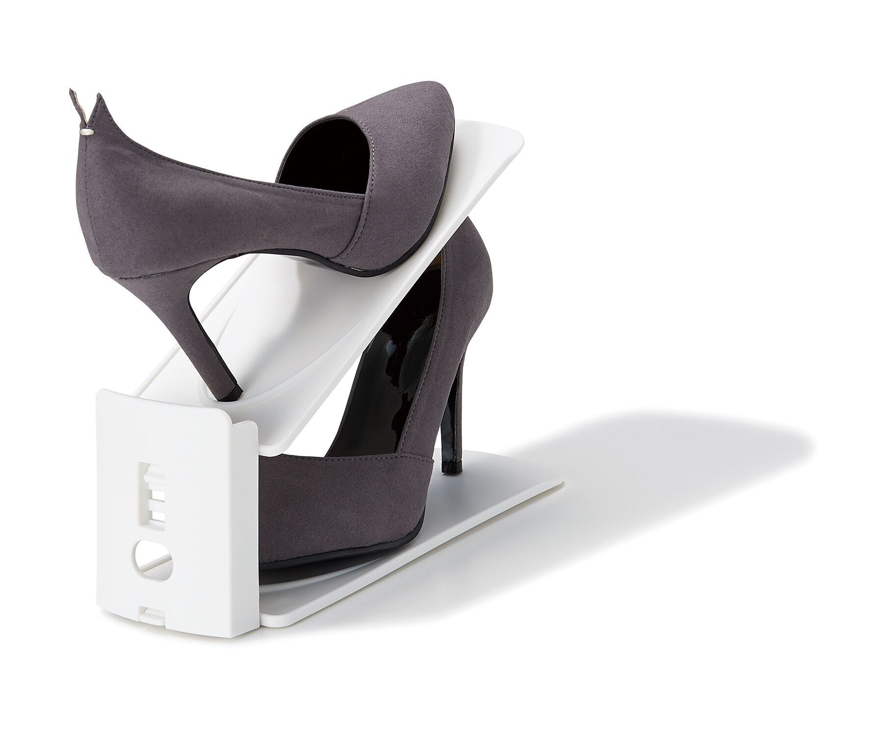 GRID BIG Schuhhalter - Weiss / B: 10.0 cm x T: 27.2 cm x H: 18.5 cm