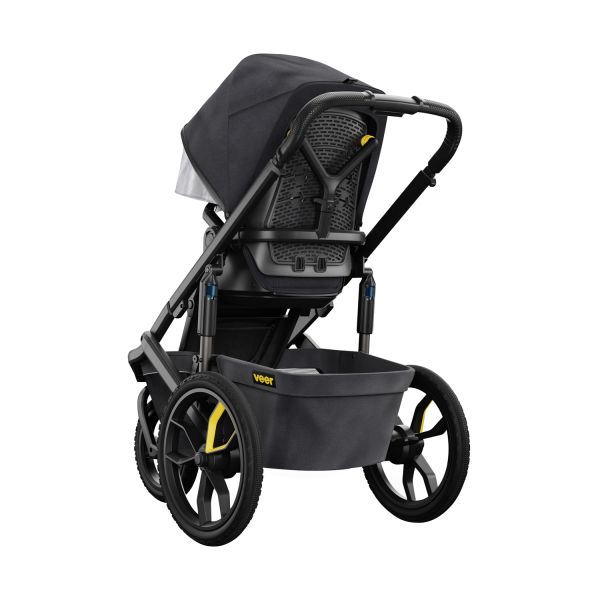 VEER Switchback &Jog Kinderwagen 2-in-1 - Donkergrijs / Zwart