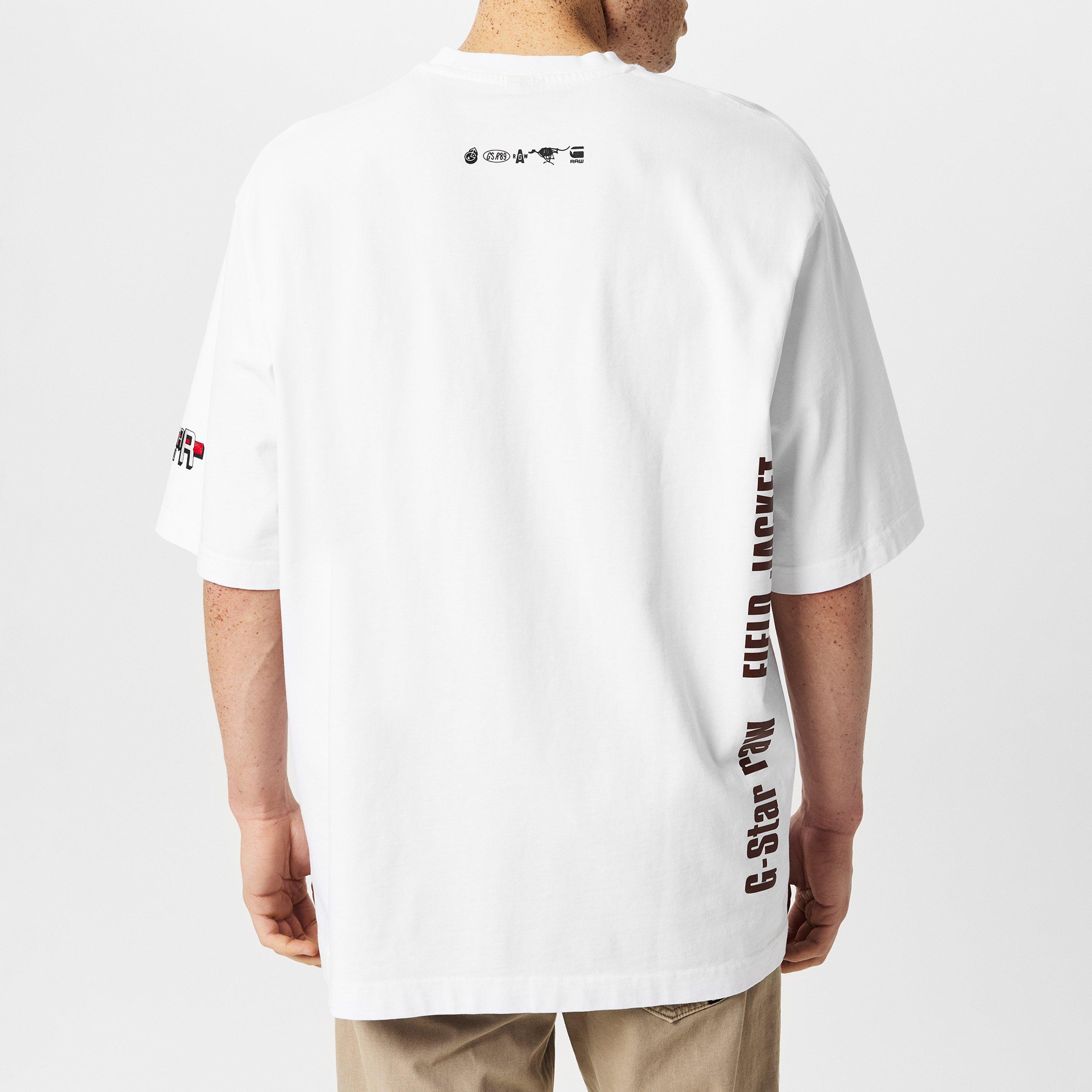 G Star Modelkit Print Boxy T Shirt