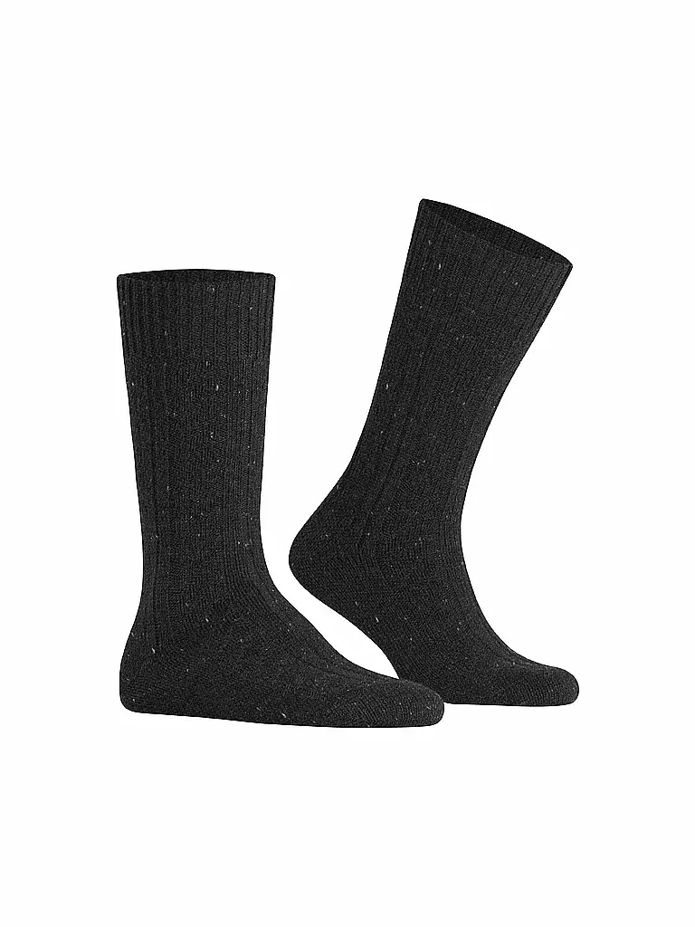 BURLINGTON Herren Socken TWEED ORIGIN 40-46 anthra mel grau