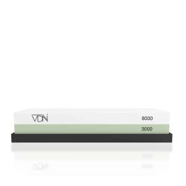 Luxe Dubbelzijdige Wetsteen Slijpsteen 3000 8000 van Edelkorund (18x6x3 CM) voor het slijpen van messen e.d. - VDN