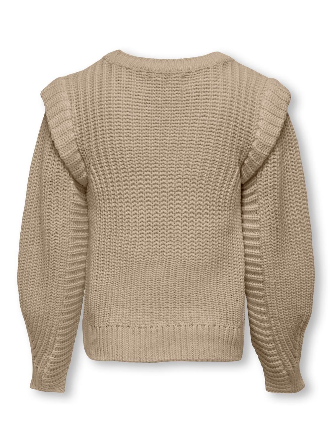 KOGNEWLEXINE Strickpullover Humus