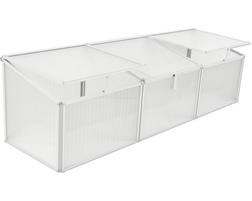 Kweekkas Vitavia Gaia 3x 180x53x38/51 cm aluminium