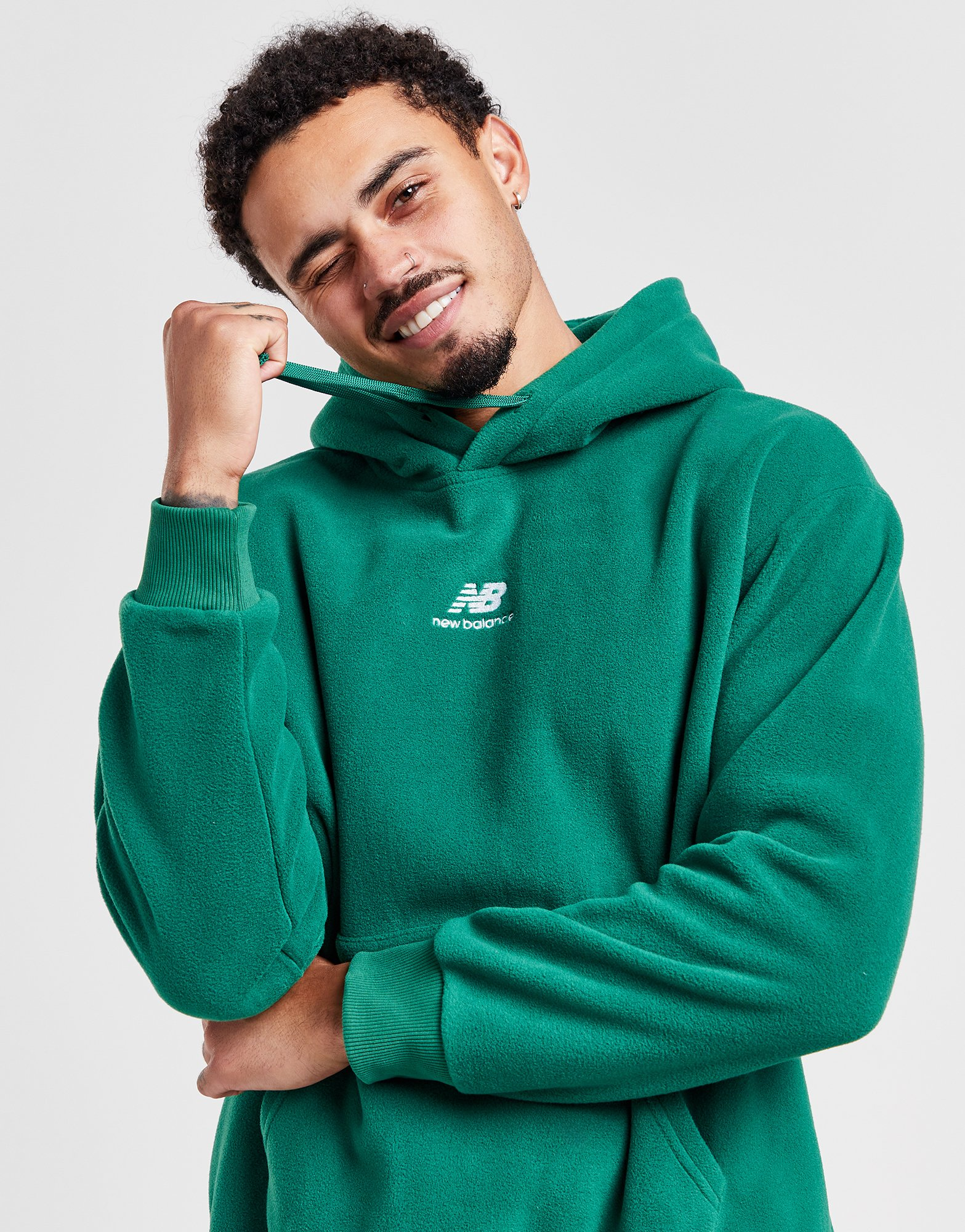 New Balance Sweat à Capuche Polar Homme