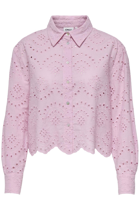 Only roze dames blouse