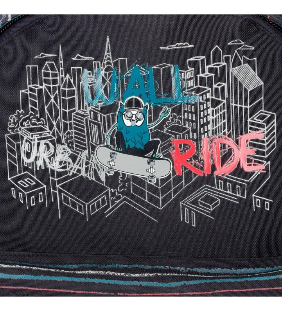 Enso Mochila Portaordenador Enso Wall Ride -31x42x17,5cm- Negro