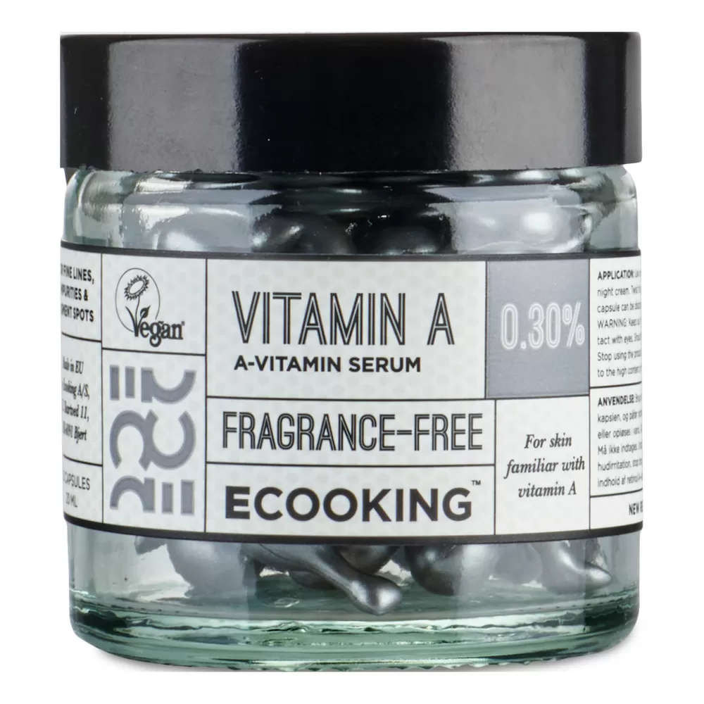 ECOOKING A-vitamin Serum 0,30% - 60 stk.