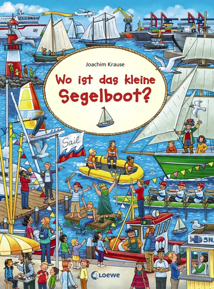 Wimmelbilderbücher / Wo ist das kleine Segelboot?