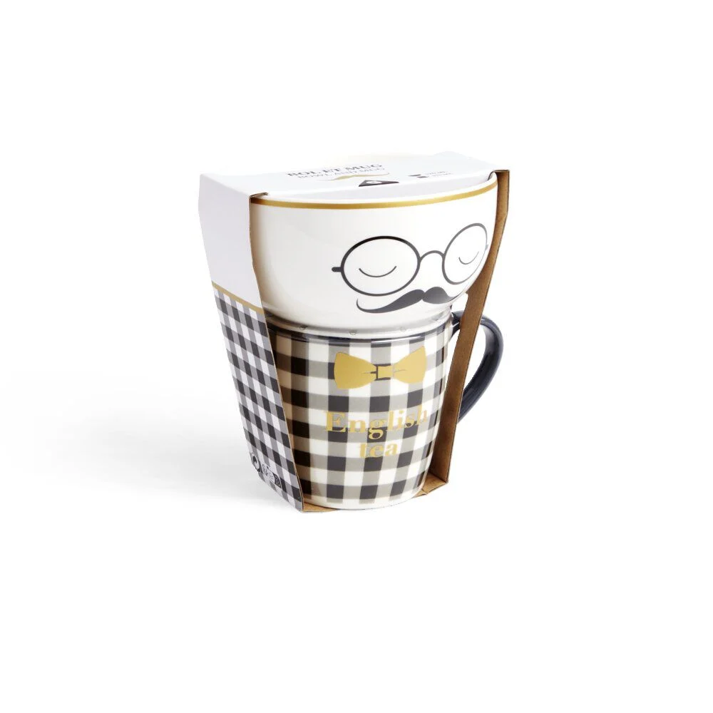 Mug 35,5cl avec bol Monsieur 52cl