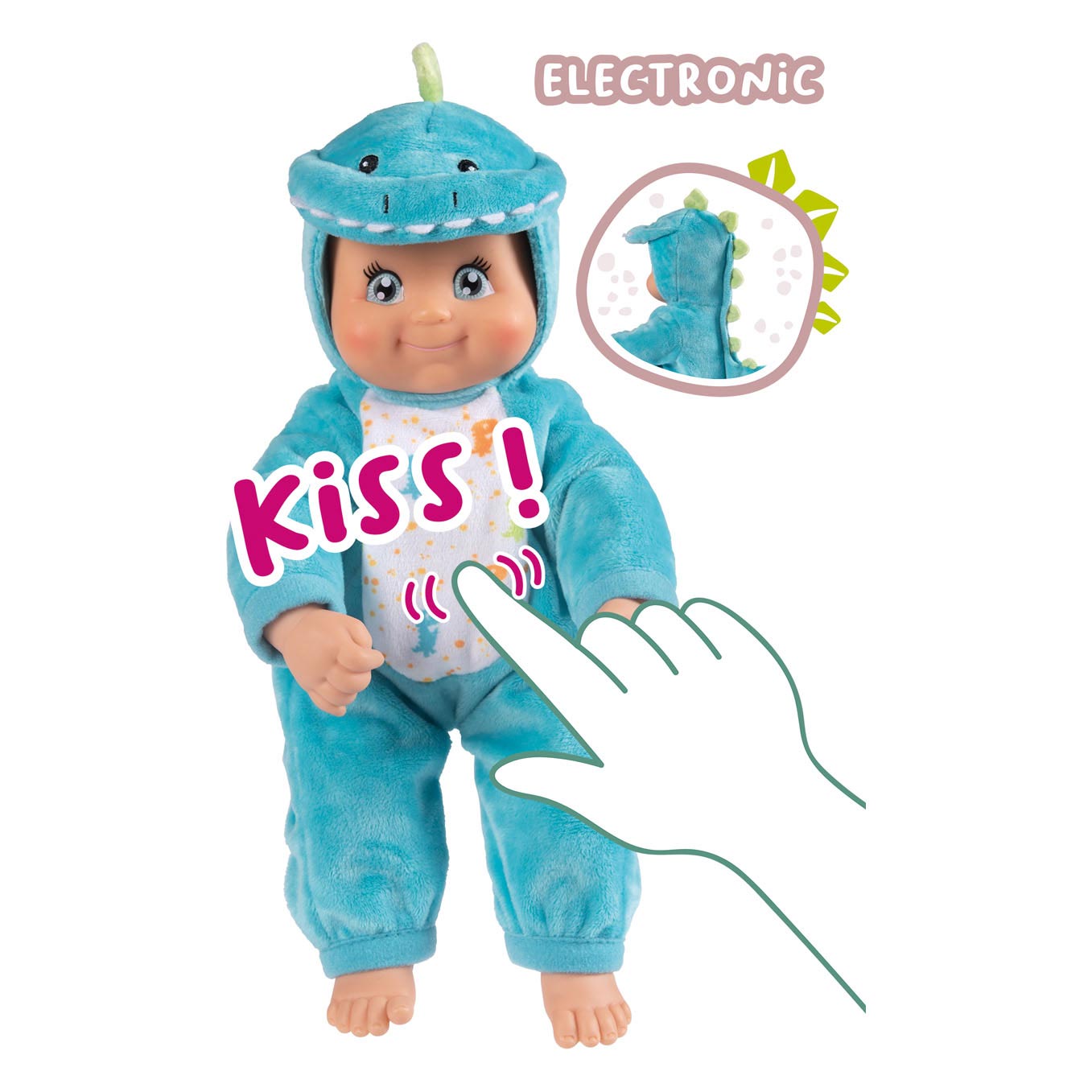 Smoby Minikiss Babypop - Dino