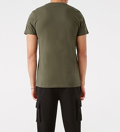 New Era T-Shirt - Chicago Bulls - Army  Grøn