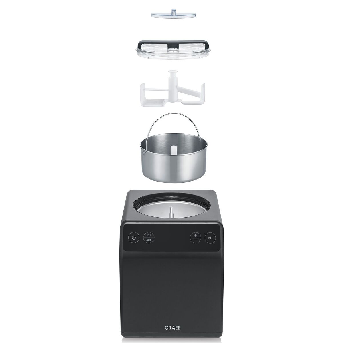 Graef Ismaskin 2 liter, iron mica
