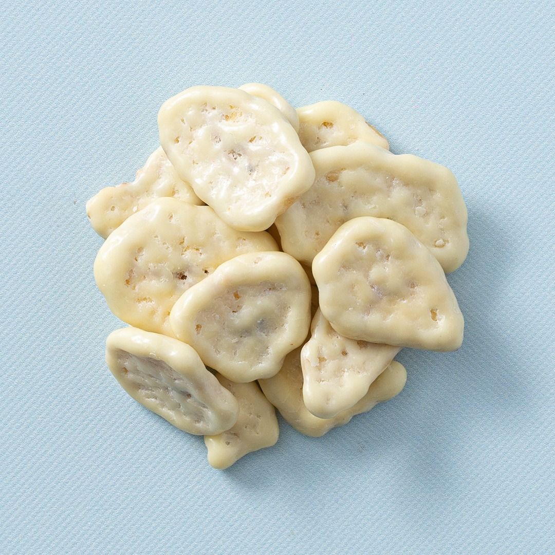 Chocolade yoghurt bananenchips