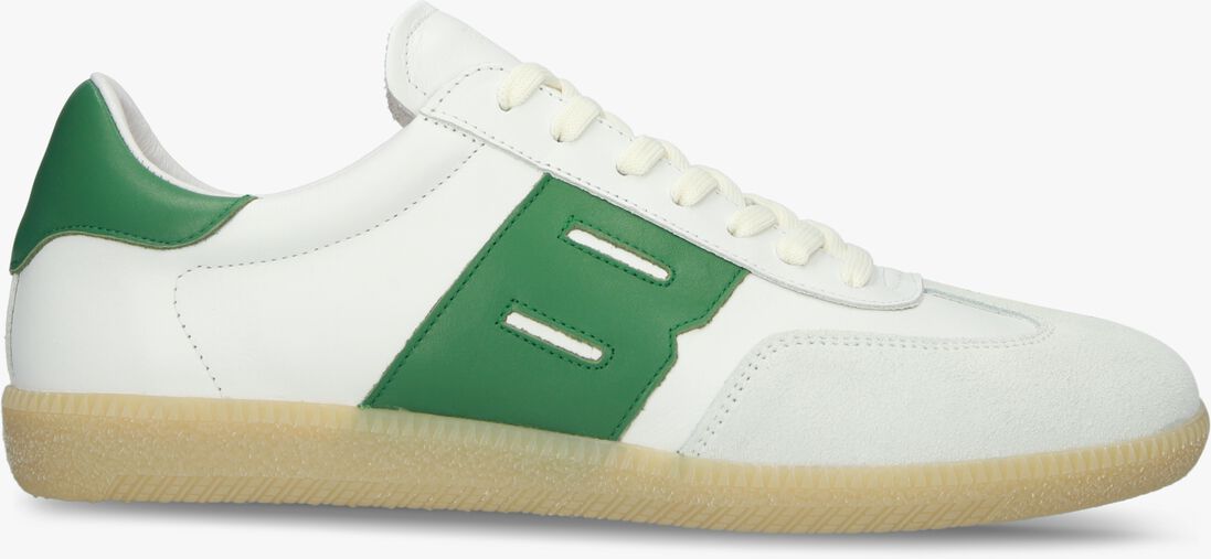 witte blackstone lage sneakers lime wren