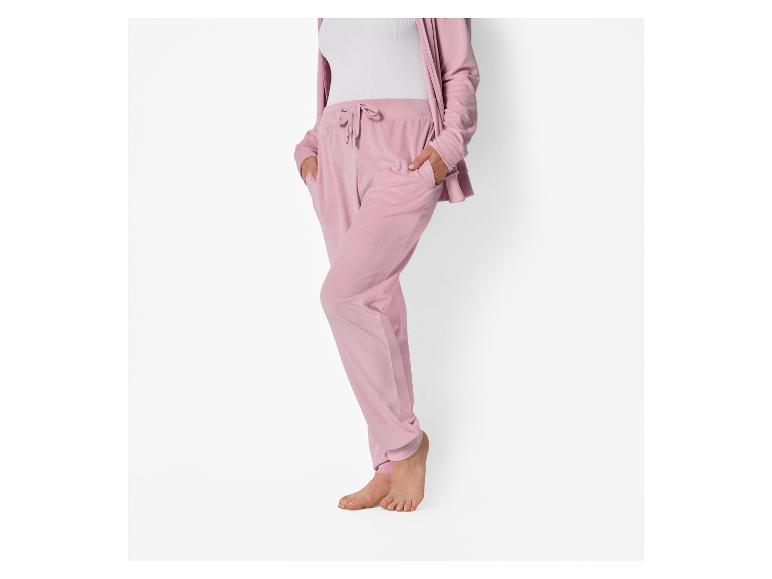 Velours dames broek