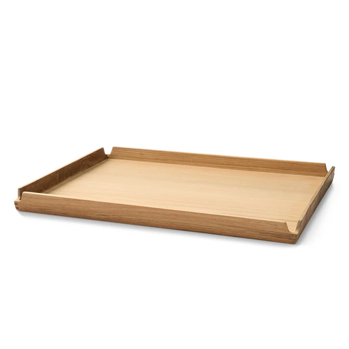 Lind DNA - Airy Teak Tablett Square L, Teak / Nupo natur